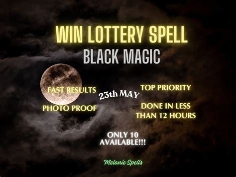 lottery spells|The Magic of Money: A Guide to Spells for Financial Prosperity.